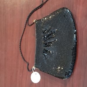 VINTAGE Jotta Mesh Sequin Shoulder Bag